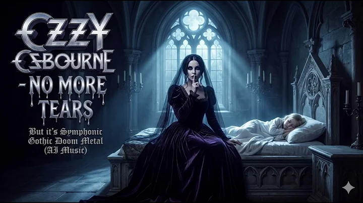 NO MORE TEARS (Ozzy Osbourne) but it's a Gothic Doom Lullaby (Symphonic Metal AI Music)