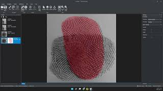 AI Fingerprint Image Enhancement software