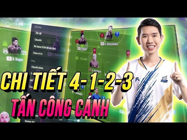 Thành Hoà | Chi Tiết 4123 Chuyên Gia Tấn Công Cánh Trong Fifa Online 4! -  Youtube