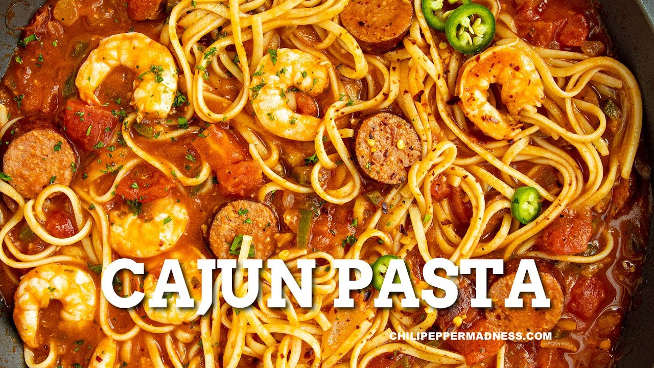 Cajun Pasta Recipe (One of My Favorite Pasta Recipes) - YouTube