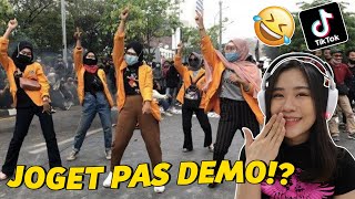 VIDEO LUCU PESERTA DEMO YANG VIRAL DI TIKTOK!