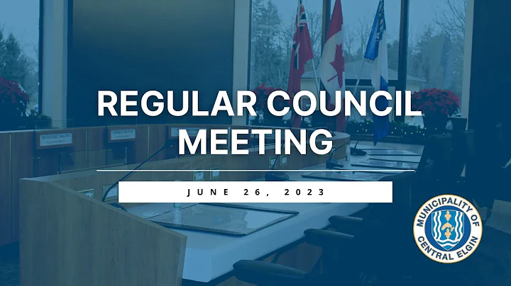 June 26, 2023 Regular Meeting of Council - DayDayNews