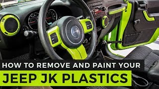 How To Remove And Paint Your JK Interior