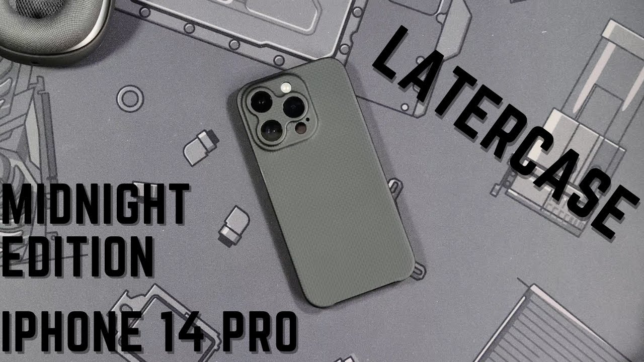 iPhone 14 Pro Space Black - Latercase Midnight Edition Unboxing