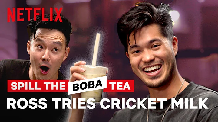 Ross Butler Tries Cricket Milk?! Spill the Boba Te...