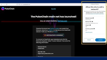 Add Pulsechain to Metamask Wallet