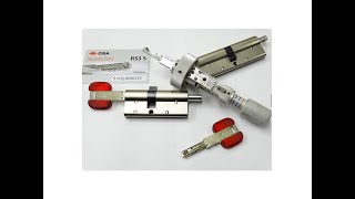 Manual For Locksmiths - Cisa Rs3 S Rotor Pick Decoder