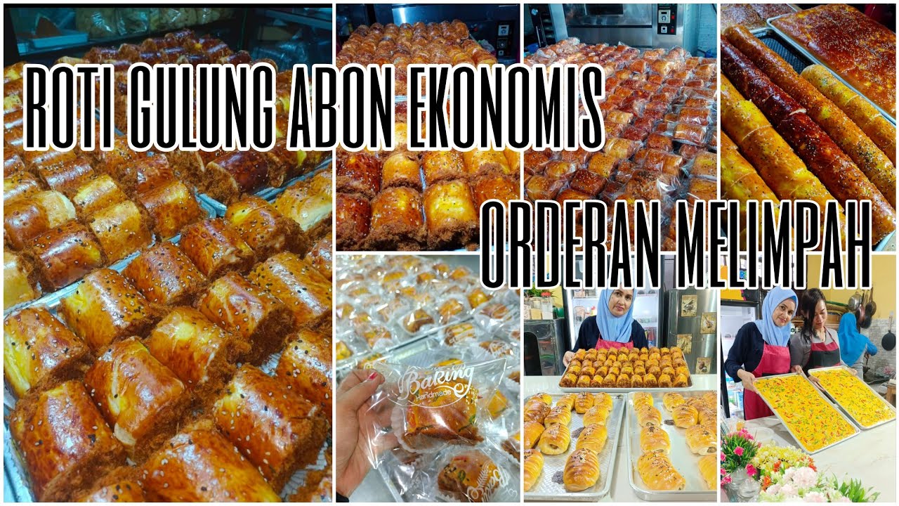 kebanjiran orderan karena roti gulung abon ini❗bahkan seorang chef kapal laut datang untuk privat