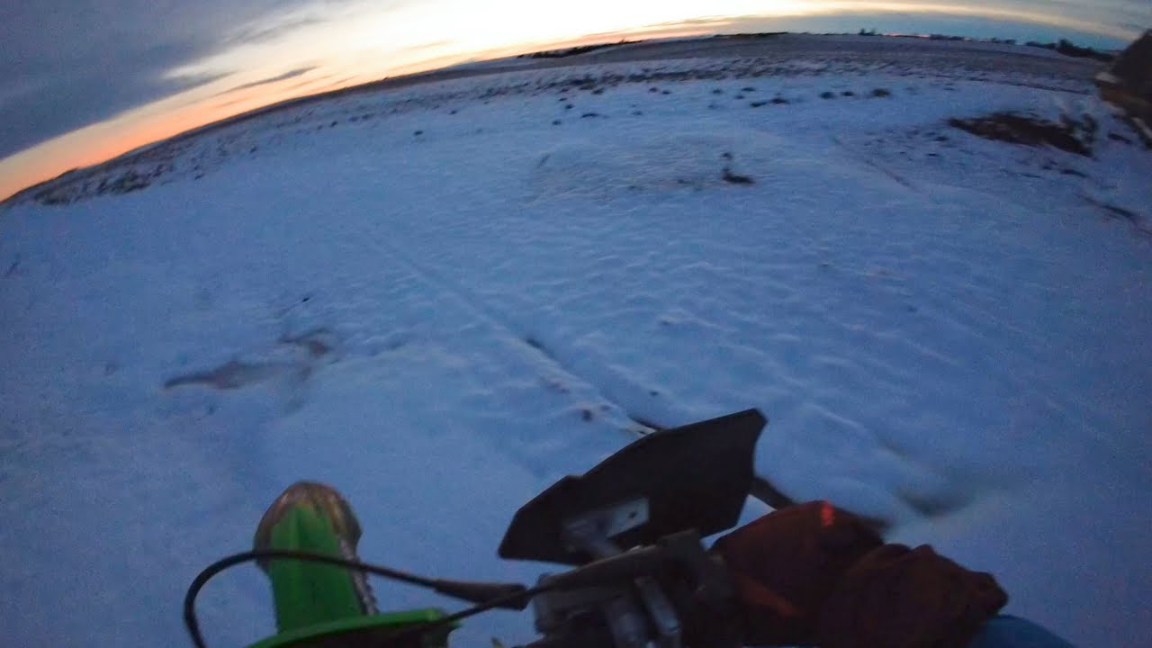 Almost having to push my Dirtbike a mile back home (Dirtbike ride)