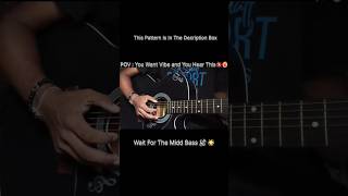 A Bass That Can Give You Pure Vibe🔥Fingerpicking guitar | Kk FretFlow #shorts #ytshorts #kkfretflow