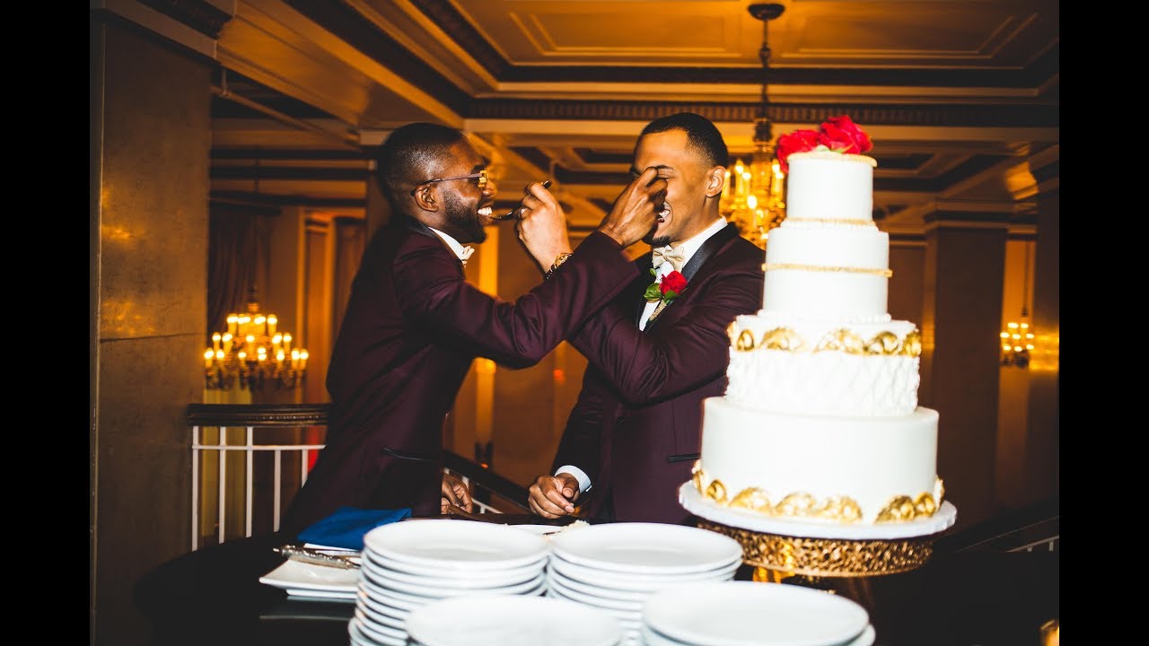 OUR BLACK GAY WEDDING | GAY WEDDING VIDEO YOUTUBE | ®TERRELL & JARIUS - OFFICIAL