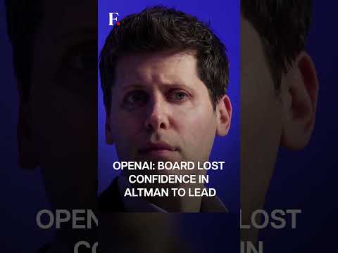 ChatGPT Maker OpenAI’S Boss Sam Altman Sacked | Subscribe to Firstpost