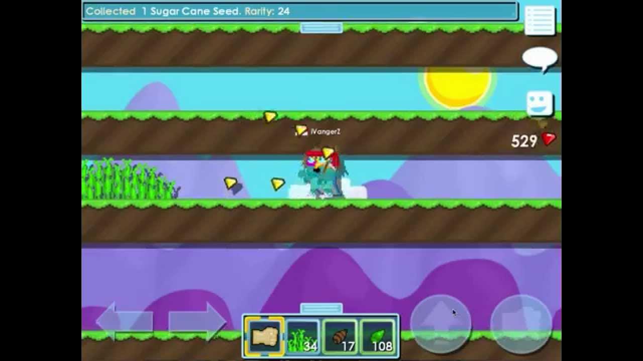 Growtopia Farming 1 Sugar Cane! YouTube