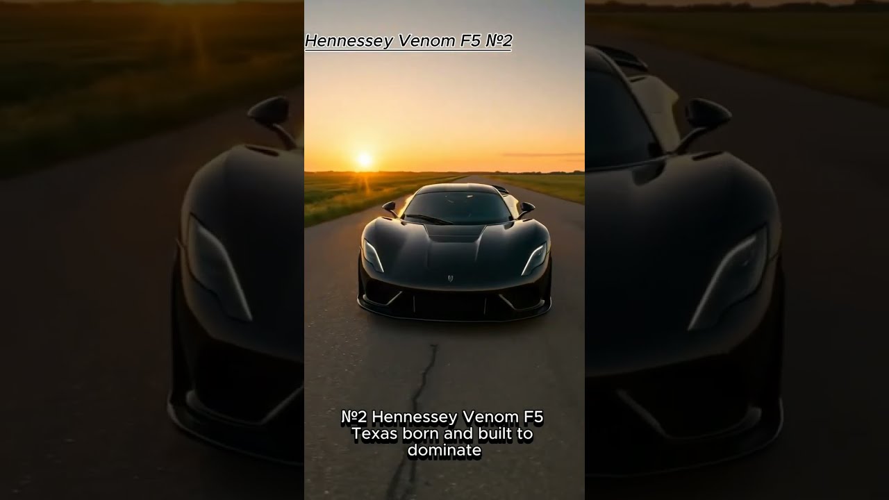 Top 5 Fastest Cars In The World