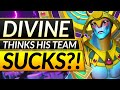 DIVINE Player Thinks His Team is The Problem - Coach ROASTS Degenerate ORACLE Main - Dota 2 Guide