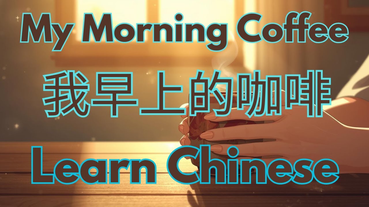 Learn Chinese with Song | My Morning Coffee | 我早上的咖啡 | Mandarin & English Lyrics
