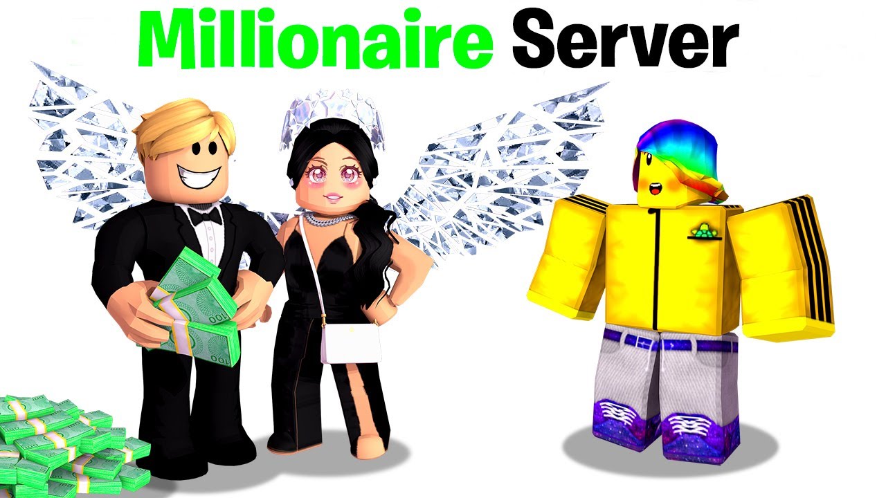 I Joined A Brookhaven Millionaire Server Roblox Youtube - tofuu playing catalog heaven in roblox