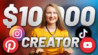 How to Become a FULLTIME Content CREATOR in 2024 | 8 Steps To Make Money Online as a Creator