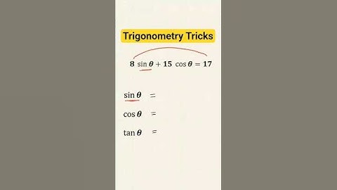 Trigonometry Tricks in 5 sec 😳|   Math Tricks 🔥| त्रिकोणमिति ट्रिक्स |#shorts