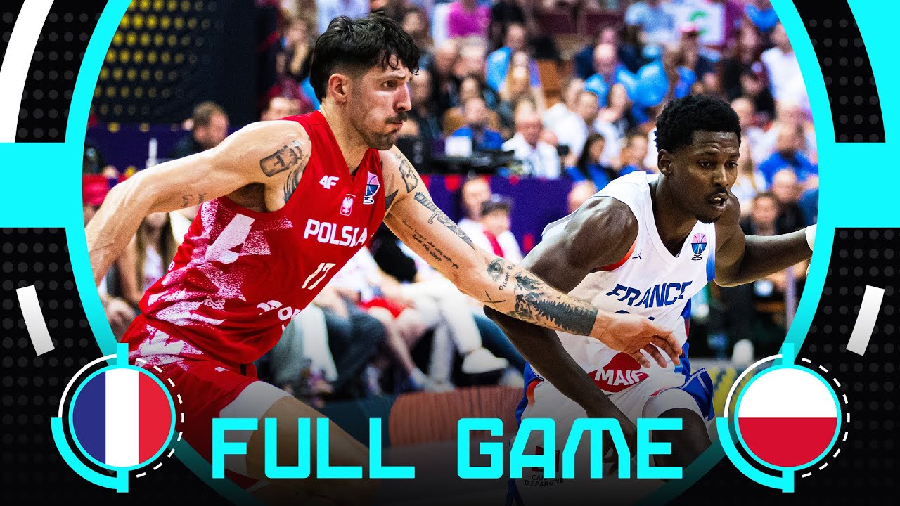 Group Phase | France v Poland | Full Basketball Game | FIBA EuroBasket 2025