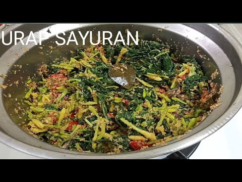 Resep Urap Bunga Pepaya