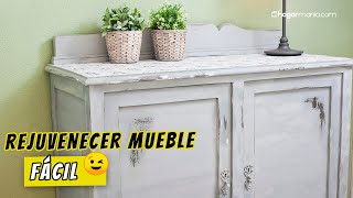 REJUVENECER MUEBLE con pintura a la tiza o Chalk Paint // Hogarmania