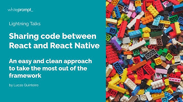 Lightning Talk: Sharing code between React and React Native