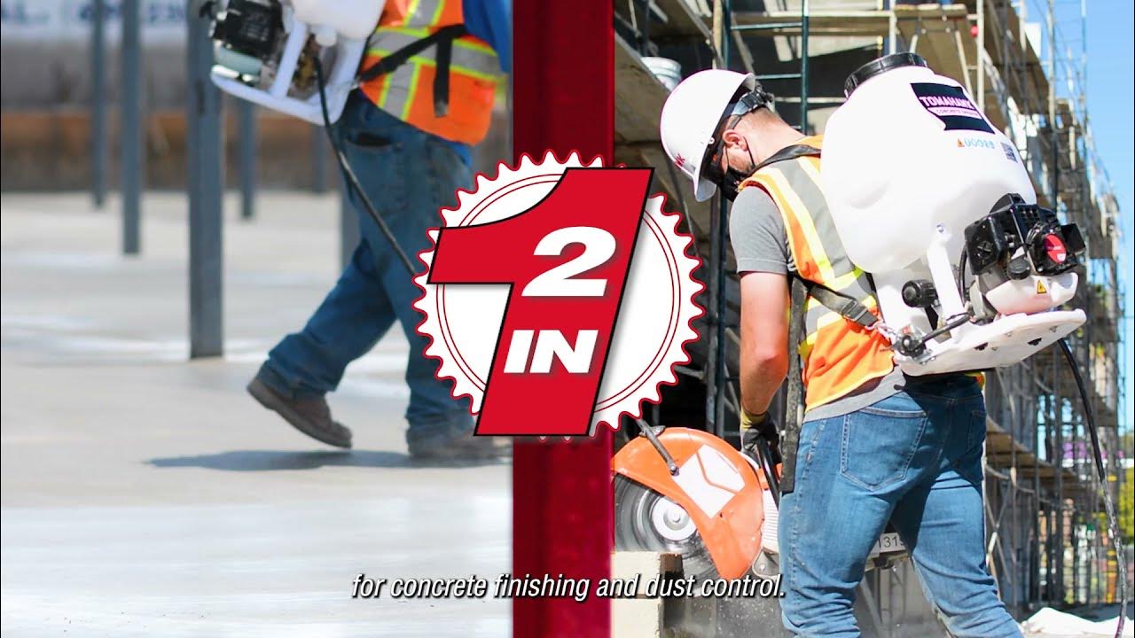 The Tomahawk Concrete Finishing Sprayer is the Ultimate DualPurpose