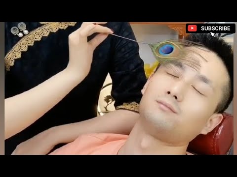 Chinese ASMR Massage | Relaxing Massage | Ears, Head, Eyes Massage