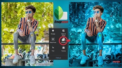 Snapseed Preset - Moody Blue Effect | Snapseed Photo Editing//#JassEditiz