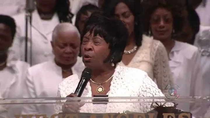 Evangelist Ruth Pryor At West Angeles COGIC HD Par...