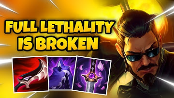 XIN ZHAO WILD RIFT BUILD FULL LETHALITY IS INSANE HIGH BURST DAMAGE