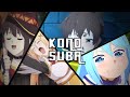 12 минут коносубы ✝ KonoSuba, coub, Дослушай до конца, Лучшее, Gif, Приколы,Подборка, Аниме.