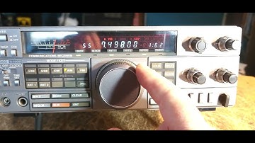 KENWOOD R 5000 AM SHORTWAVE MUSIC