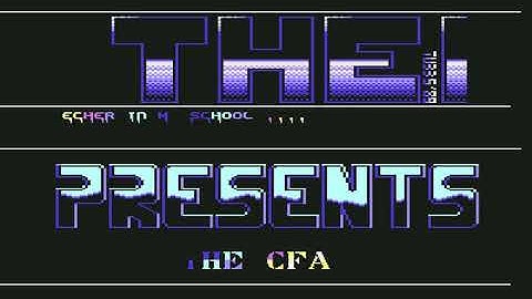 The Cfa Intro 1987 ! Commodore 64 (C64)