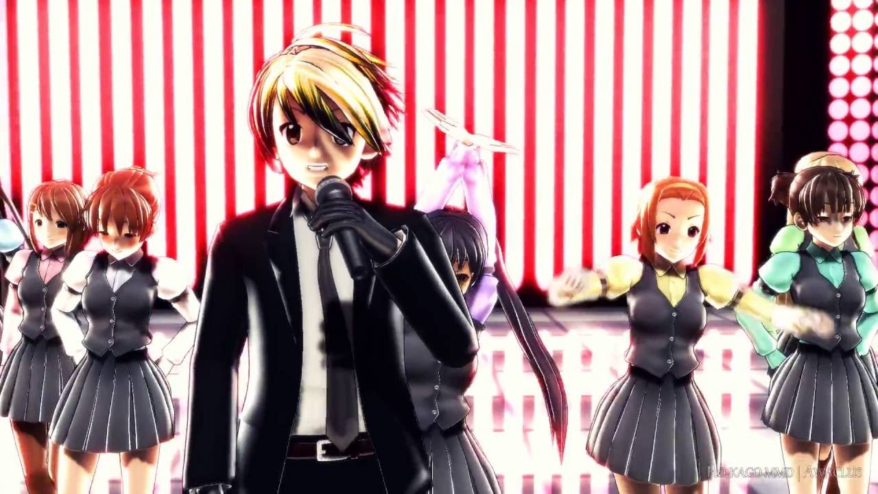[K-ON!] Ifuudoudou Awaclus metal remix [MMD]