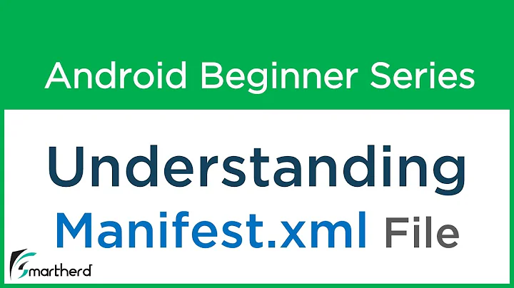 #8 Android Application Development Tutorial : Manifest file in Android