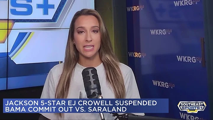 Jackson RB, Alabama commit EJ Crowell suspended for opener vs. Saraland