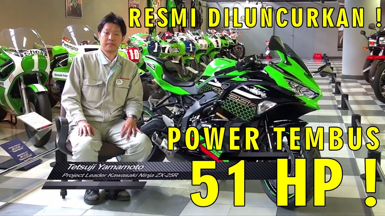 ZX25R RESMI DILUNCURKAN ! POWER TEMBUS 51 HP HARGA SPEK