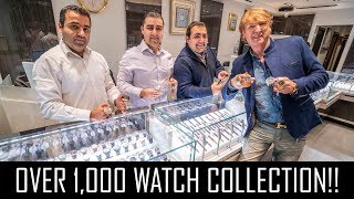INSANE 1,000+ WATCH COLLECTION IN NEW YORK!!