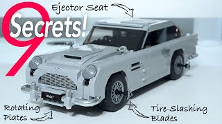 LEGO James Bond DB5 -- 9 Hidden Secrets &amp; Gadgets Revealed!! EJECTOR SEAT!?