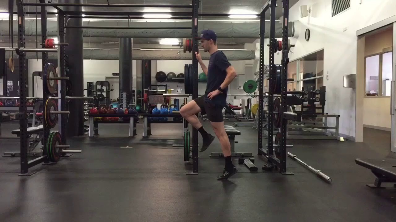 Single Leg Isometric Calf Raise - JET Coaching - YouTube