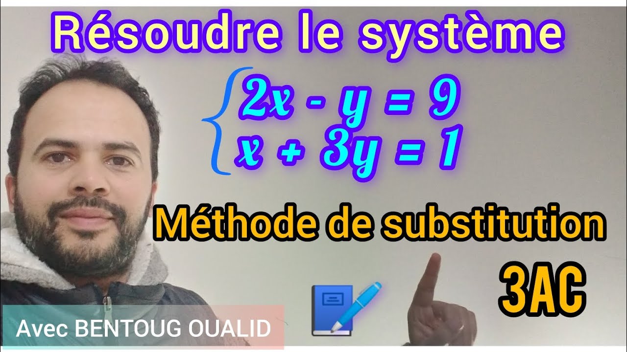r-soudre-dans-r-le-syst-me-par-substitution-tapes-de-r-solution