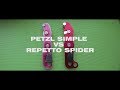 PETZL SIMPLE VS REPETTO SPIDER