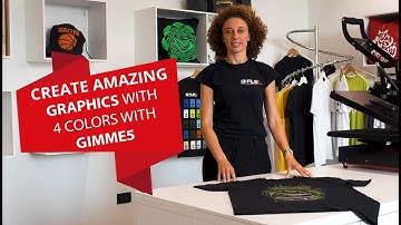 Create amazing graphics with 4 colors with GIMME5