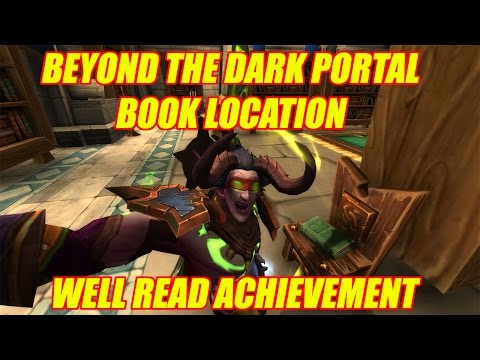 Well Read Achievement Guide - Beyond The Dark Portal Book Location