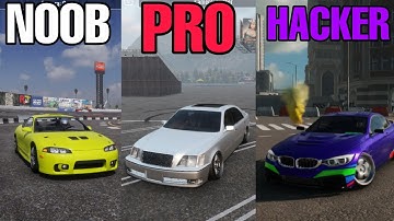 NOOB vs PRO vs HACKER in Car X Drift Racing Online