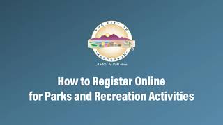 Rec Trac How-To | City of Henderson