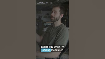 🐍  Python project file structure ~  basic example starter pack #python #programming #coding