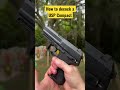 How do you decock a usp compact pistol drop hammer without firing